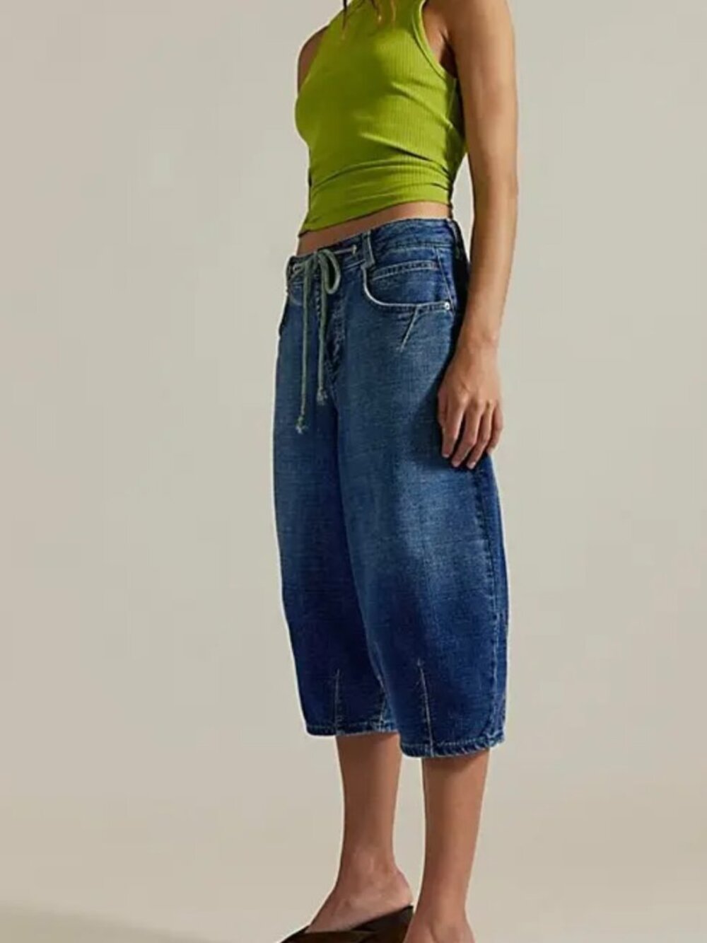 Free People We The Free Amada Cropped Barrel Jeans - Picture 3 of 7